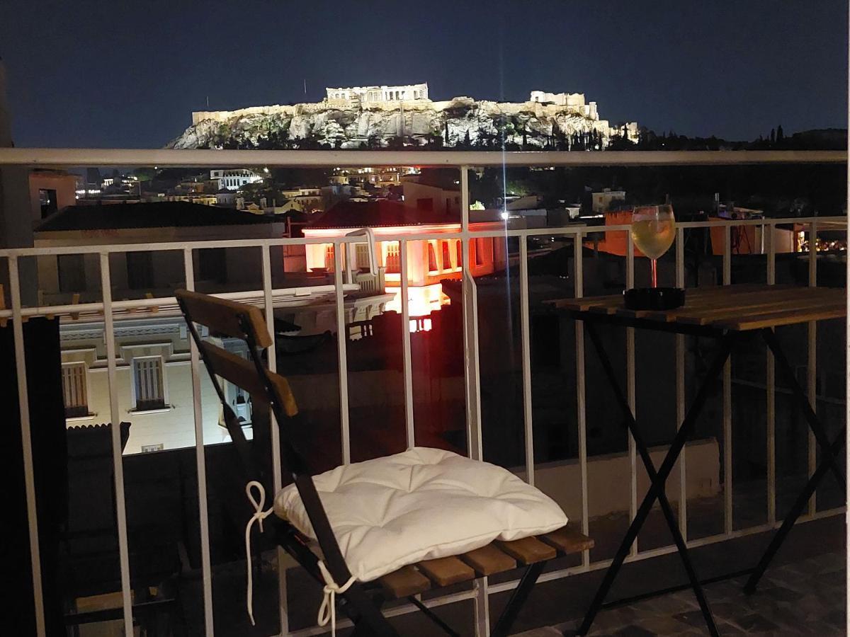 Luxury Apartment Overlooking The Citadel Of Tsakas Atenas Exterior foto