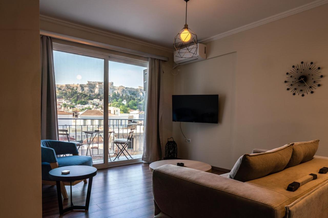 Luxury Apartment Overlooking The Citadel Of Tsakas Atenas Exterior foto