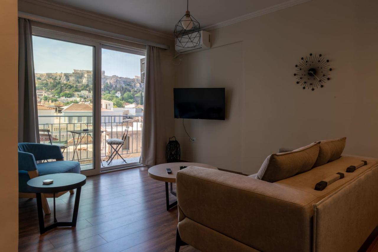 Luxury Apartment Overlooking The Citadel Of Tsakas Atenas Exterior foto