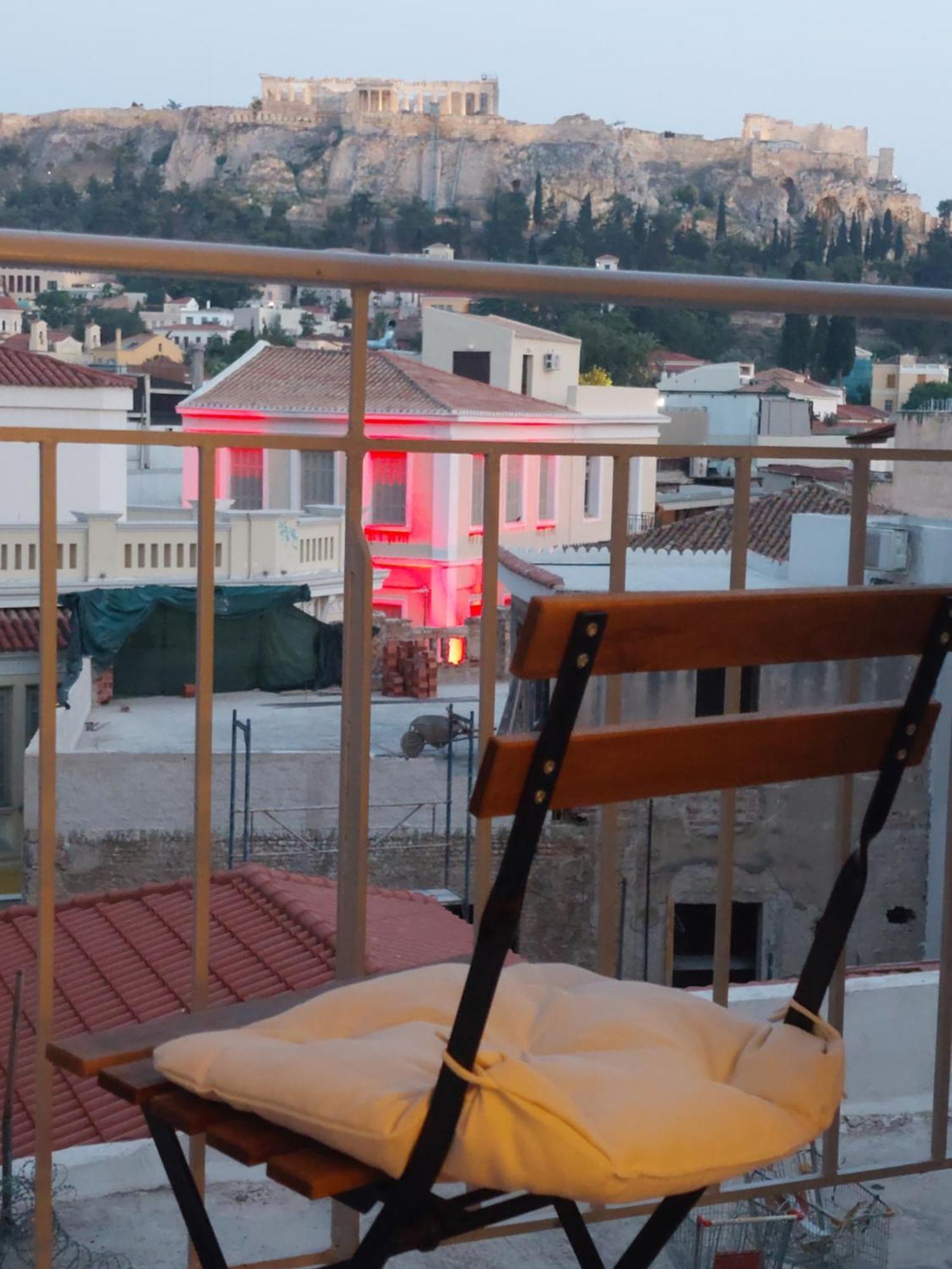 Luxury Apartment Overlooking The Citadel Of Tsakas Atenas Exterior foto